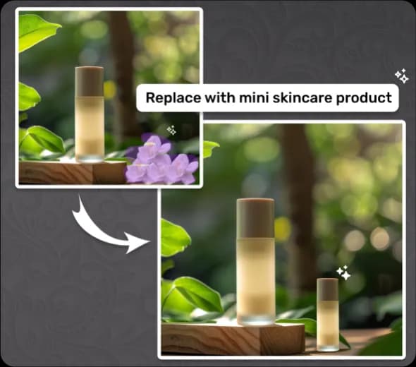 AI Replace Images to Enhance Product Photography